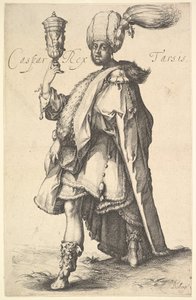 Gaspar, después de una serie de los tres magos por Jacques Bellange de Jacques Bellange