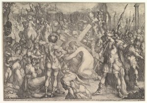 Cristo llevando la cruz de Jacques Bellange