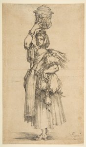 Jardinero, de la serie Hortulanae de Jacques Bellange