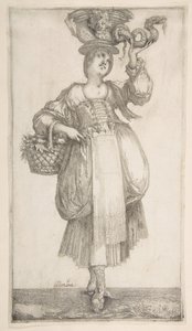 Hortulana, de la serie Hortulanae, 1611 de Jacques Bellange