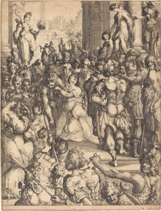 Martirio de Santa Lucía de Jacques Bellange
