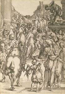 La adoración de los magos de Jacques Bellange