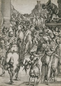 La adoración de los magos de Jacques Bellange