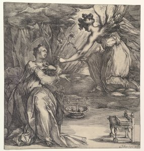 La Anunciación de Jacques Bellange