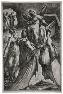 Las Santas Mujeres en el Sepulcro de Jacques Bellange