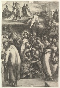 La resurrección de Lázaro de Jacques Bellange