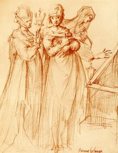 Las Tres Santas Mujeres en la Tumba de Cristo de Jacques Bellange