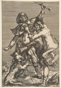 Dos Mendigos Peleando de Jacques Bellange