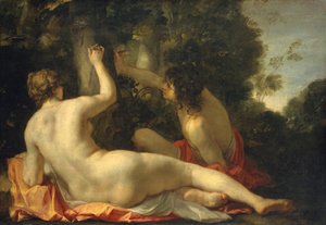 Angélica y Medoro de Jacques Blanchard