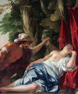Marte y la virgen vestal de Jacques Blanchard