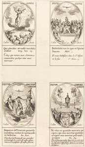 Ascensión, Pentecostés, Trinidad, Corpus Christi de Jacques Callot