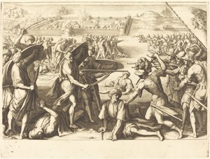 Asalto a los Fuertes Exteriores de Bone de Jacques Callot