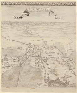 Detalle de «La batalla de Breda» de Jacques Callot