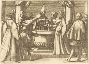 Bautismo del Príncipe de España de Jacques Callot