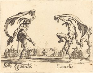 Bello Sguardo y Coviello de Jacques Callot