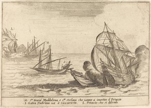 Embarque del Petaccio de Jacques Callot