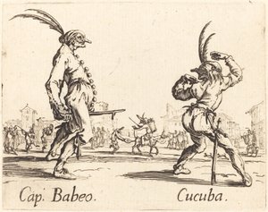 Capitán Babeo y Cucuba de Jacques Callot