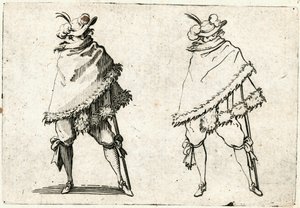 Caprichos de varias figuras de Jacques Callot