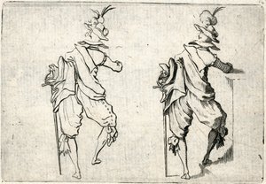 Caprichos de varias figuras de Jacques Callot