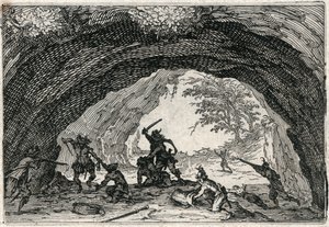 Caprichos de varias figuras de Jacques Callot