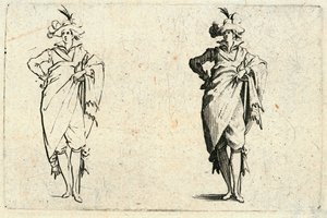 Caprichos de varias figuras de Jacques Callot