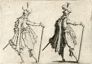 Caprichos de varias figuras de Jacques Callot
