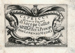 Caprichos de varias figuras de Jacques Callot