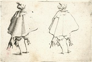 Caprichos de varias figuras de Jacques Callot