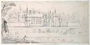Castillo de Chantelou, en el valle del Orge, entre Linas y Chestres