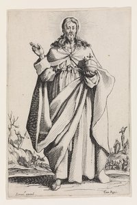 Cristo de Les Grands Apôtres, 1631 de Jacques Callot