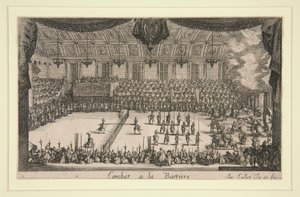 Combate a la barrera de Jacques Callot