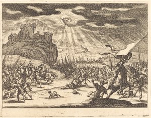 La conversión de Pablo de Jacques Callot