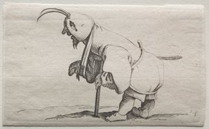Lisiado con capucha de Jacques Callot