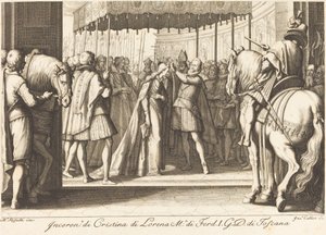 Coronación de la Gran Duquesa de Jacques Callot