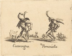 Cucorongna y Pernoualla de Jacques Callot