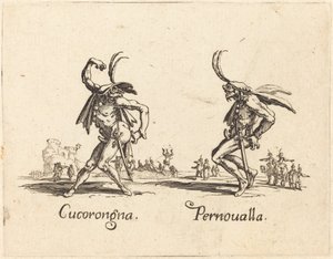 Cucorongna y Pernoualla de Jacques Callot