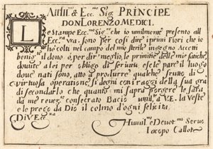Dedicatoria a Don Lorenzo de