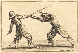 Duelo con Espadas y Dagas de Jacques Callot