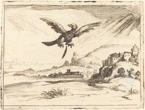 Águila perdiendo una pluma vieja, 1628