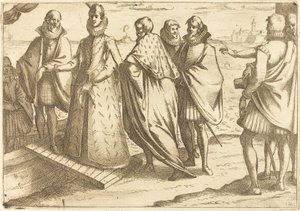 Embarque en Génova de Jacques Callot
