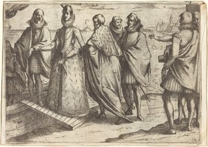 Embarque en Génova de Jacques Callot