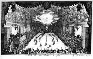 Entrada de su Alteza a pie de Jacques Callot