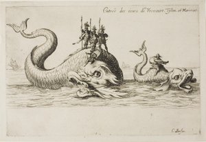 Entrada de Mm. de Vroncourt, Tyllon y Marimont, del Combate en la Barrera de Jacques Callot