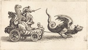 Entrada de Monseigneur Henry de Lorraine, Marqués de Moy, bajo el nombre de Pirandre de Jacques Callot