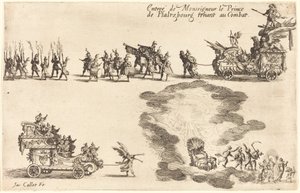 Entrada del Príncipe de Pfaltzbourg de Jacques Callot