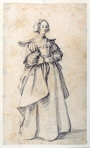 Figura femenina de Jacques Callot
