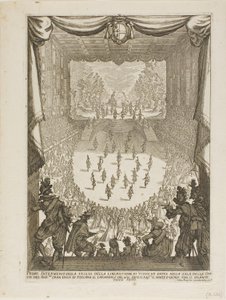 Primer Intermezzo de la Vigilia de la "Liberación de Tyrsenus y Arnea" de Jacques Callot