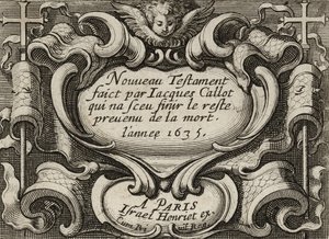 Frontispicio, c.1635 de Jacques Callot