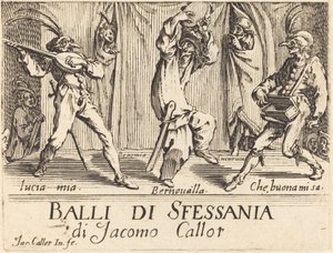Frontispicio para "Balli di Sfessania"