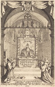 Frontispicio de los Milagros y Gracias de Nuestra Señora de "Bon-Secours-les-Nancy"